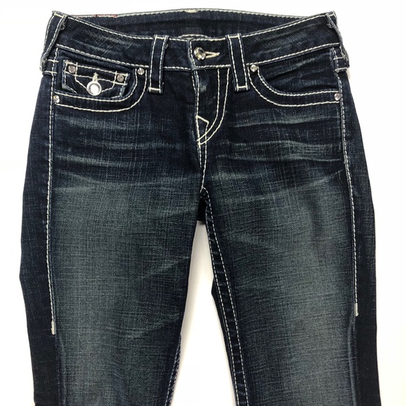 Womens True Religion Jeans Disco Becky Big T Sz 25 - Picture 5 of 8